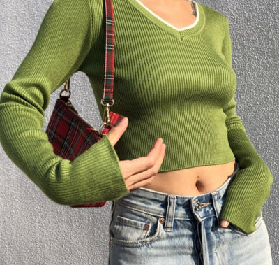 Suéter Cropped Streetwear